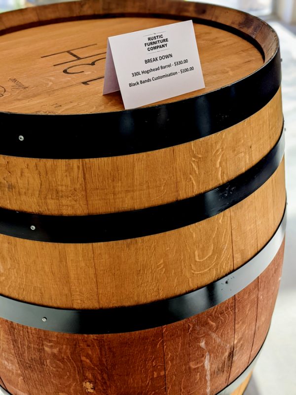 330L Hogshead Wine Barrel